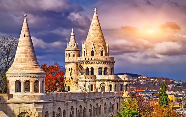 Fischerbastei in Budapest, Ungarn