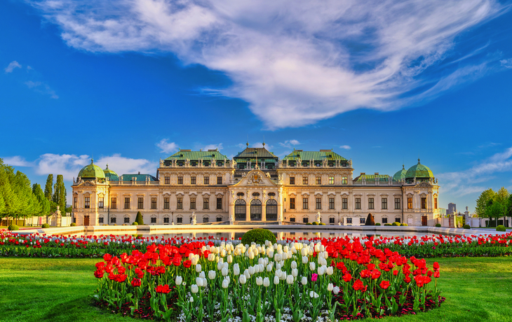 Schloss Belvedere in Wien, Österreich