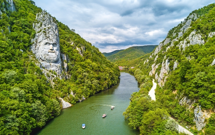 Donau bei Rumänien