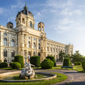 Kunsthistorisches Museum auf dem Maria-Thersien-Platz in Wien, Österreich