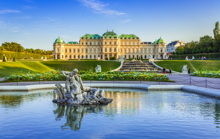 Schloss Belvedere in Wien, Österreich