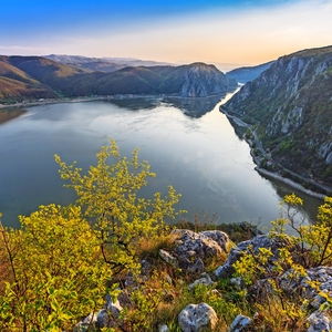 Donau bei Rumänien