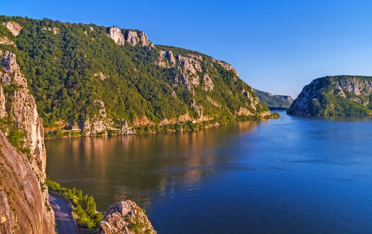 Donau bei Rumänien