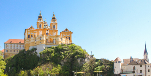 Stift Melk, Donau, Flusskreuzfahrt, Österreich