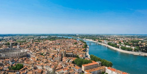 Arles, Frankreich, Rhône, Flusskreuzfahrt