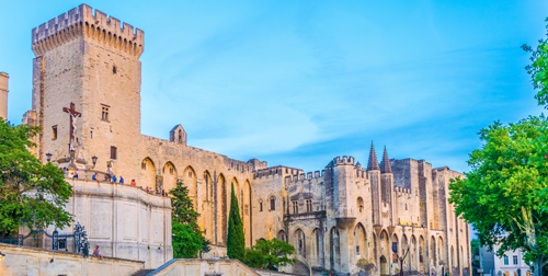 Avignon, Frankreich, Flusskreuzfahrt, Rhône