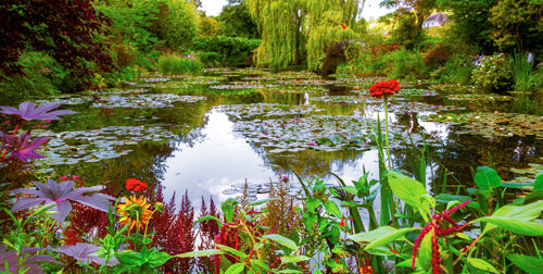 Botanischer Garten, Claude Monet, Frankreich